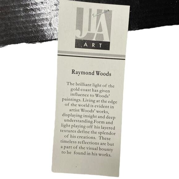 Raymond Woods Canvas Painting 3 Piece Set New In Packaging - Picture 6 of 8